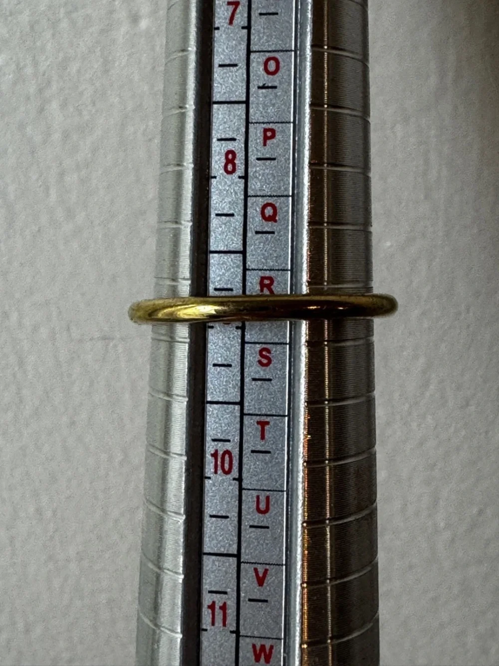 Simple Gold Tone Band Ring women’s size 9